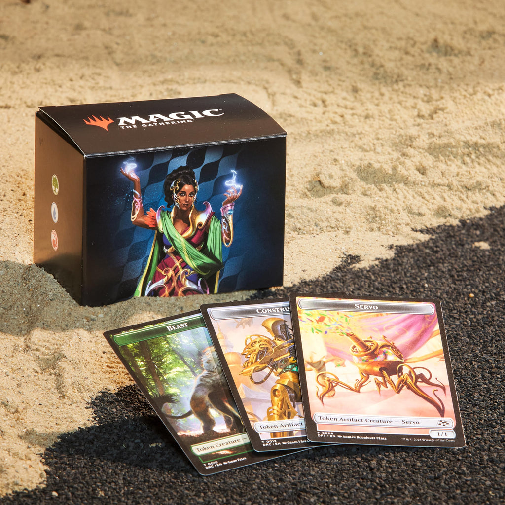 Magic The Gathering Aetherdrift Commander Deck - Living Energy (100-Card Deck, 2-Card Collector Booster Sample Pack + Accessories) - 3