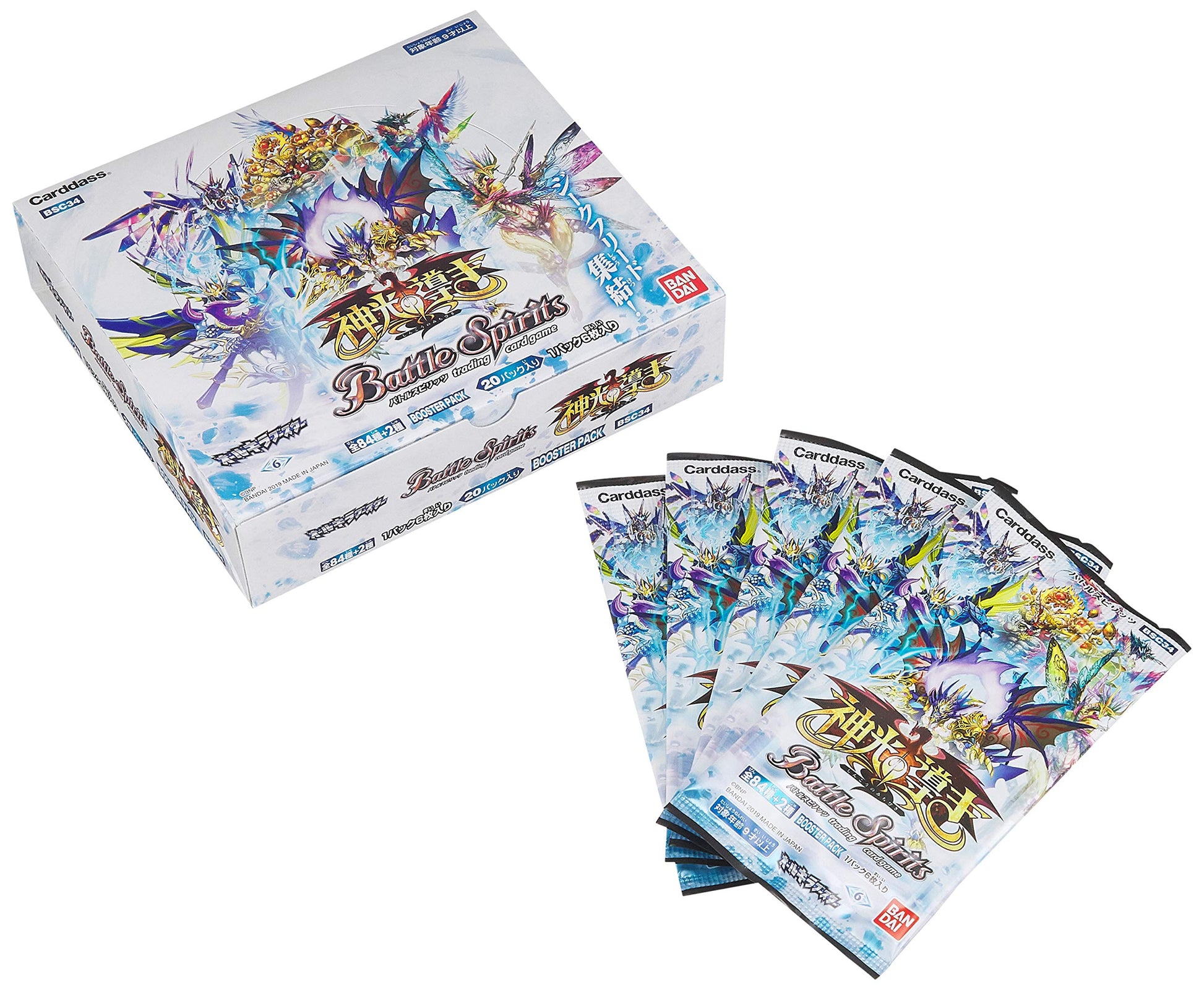 Battle Spirits Arkyra Booster Guide of Kamiko Booster Pack BSC34 Box