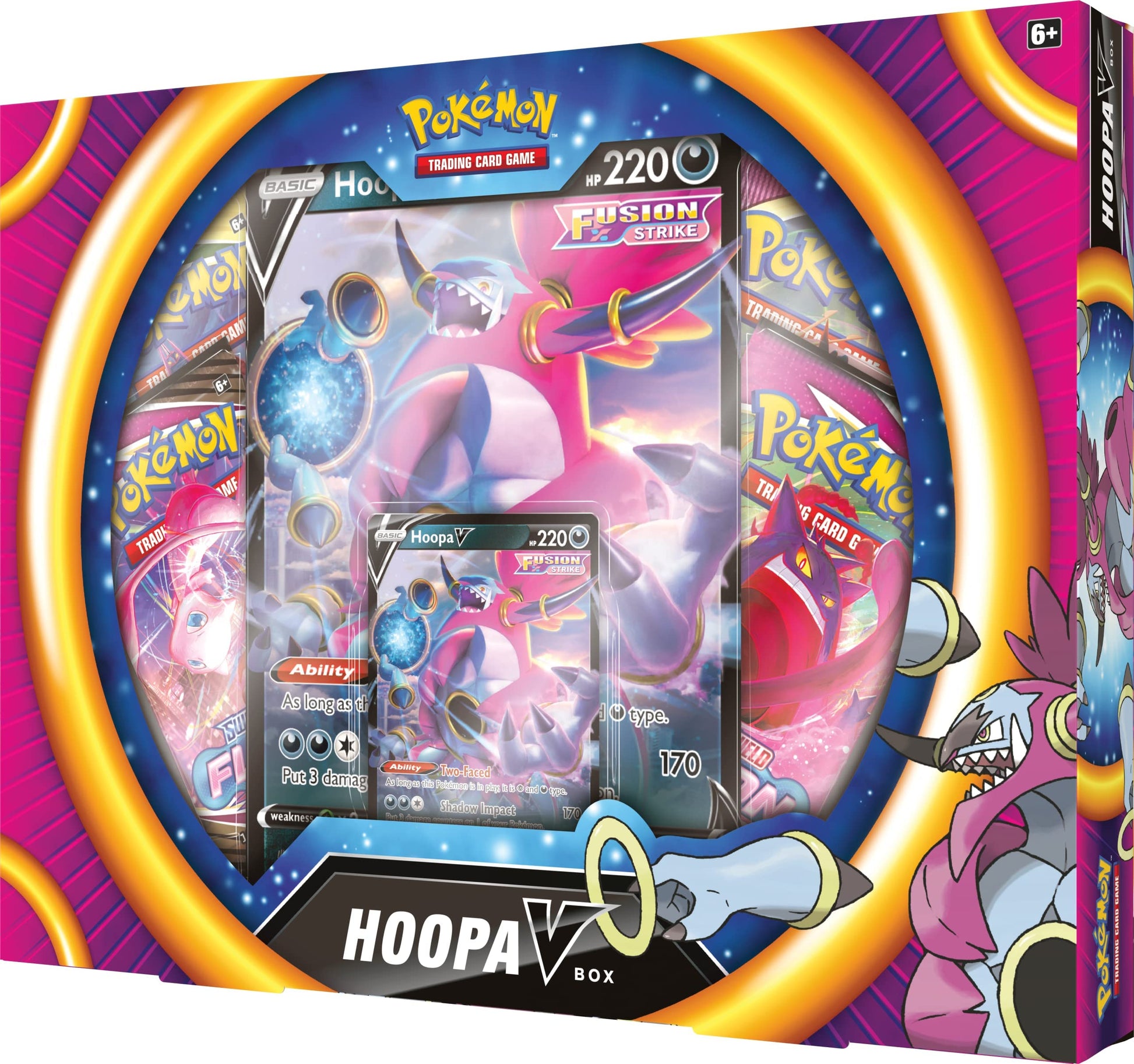 Pokemon | Hoopa V Box | Card Game | Ages 6+ | 2 Players | 10+ Minutes Playing Time - 3
