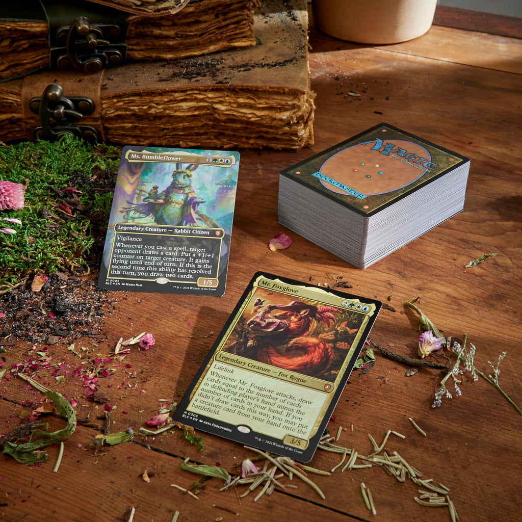 Magic: The Gathering Bloomburrow Commander Deck - Peace Offering (100-Card Deck, 2-Card Collector Booster Sample Pack + Accessories) - 5