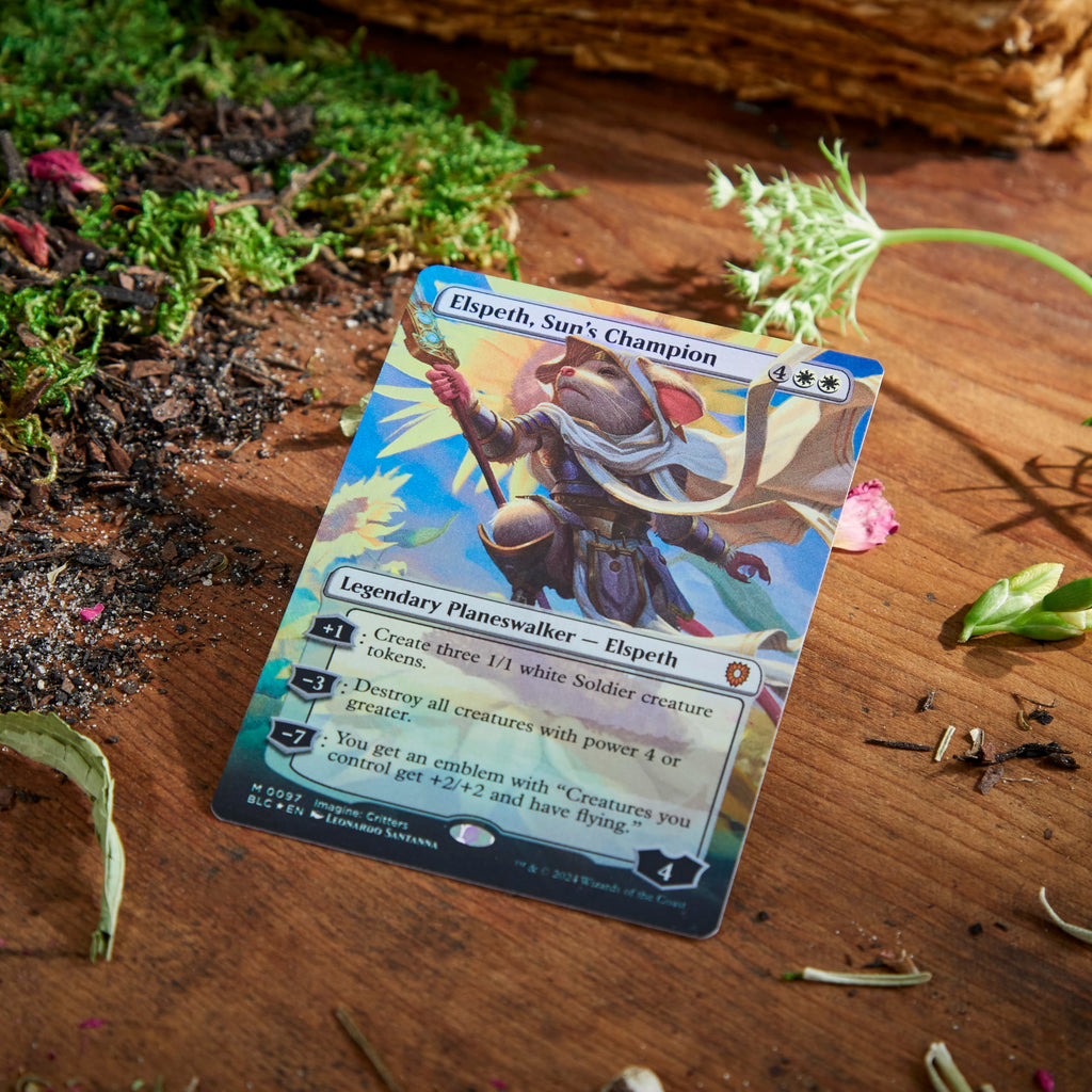 Magic: The Gathering Bloomburrow Commander Deck - Family Matters (100-Card Deck, 2-Card Collector Booster Sample Pack + Accessories) - 4