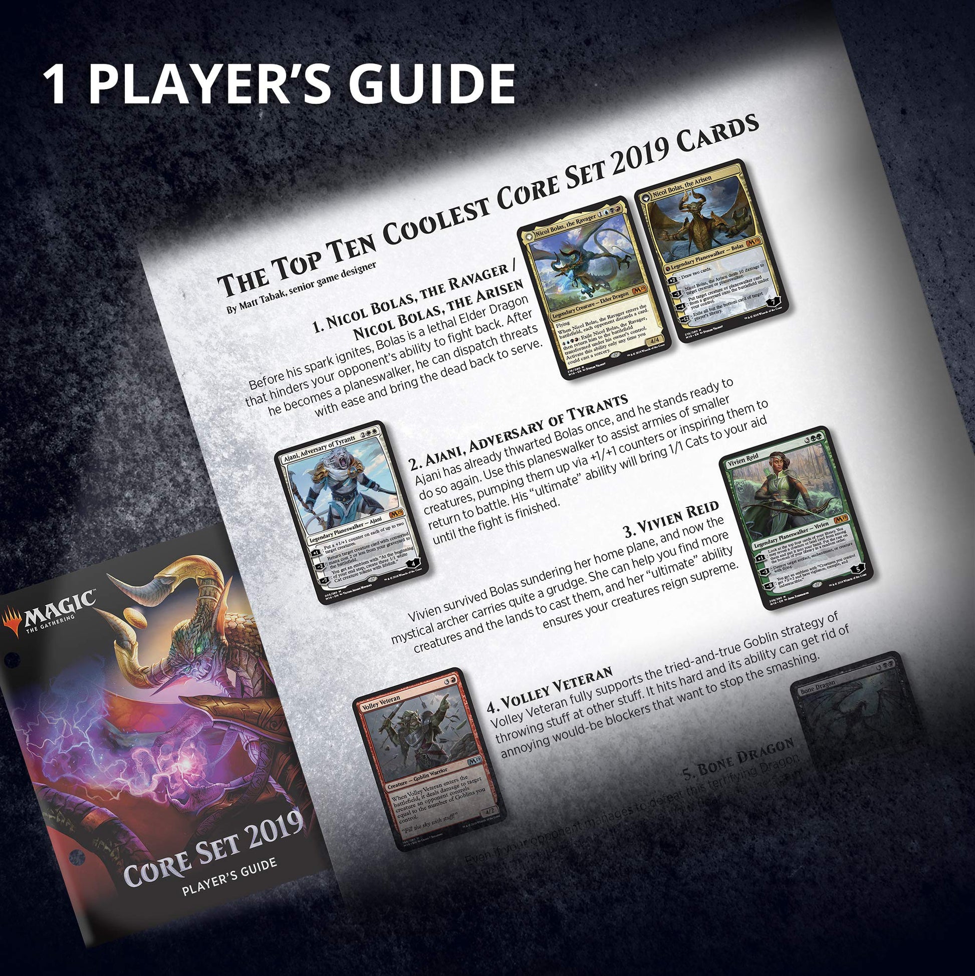 Magic: The Gathering Core Set 2019 Bundle | 10 Booster Packs | Accessories - 3