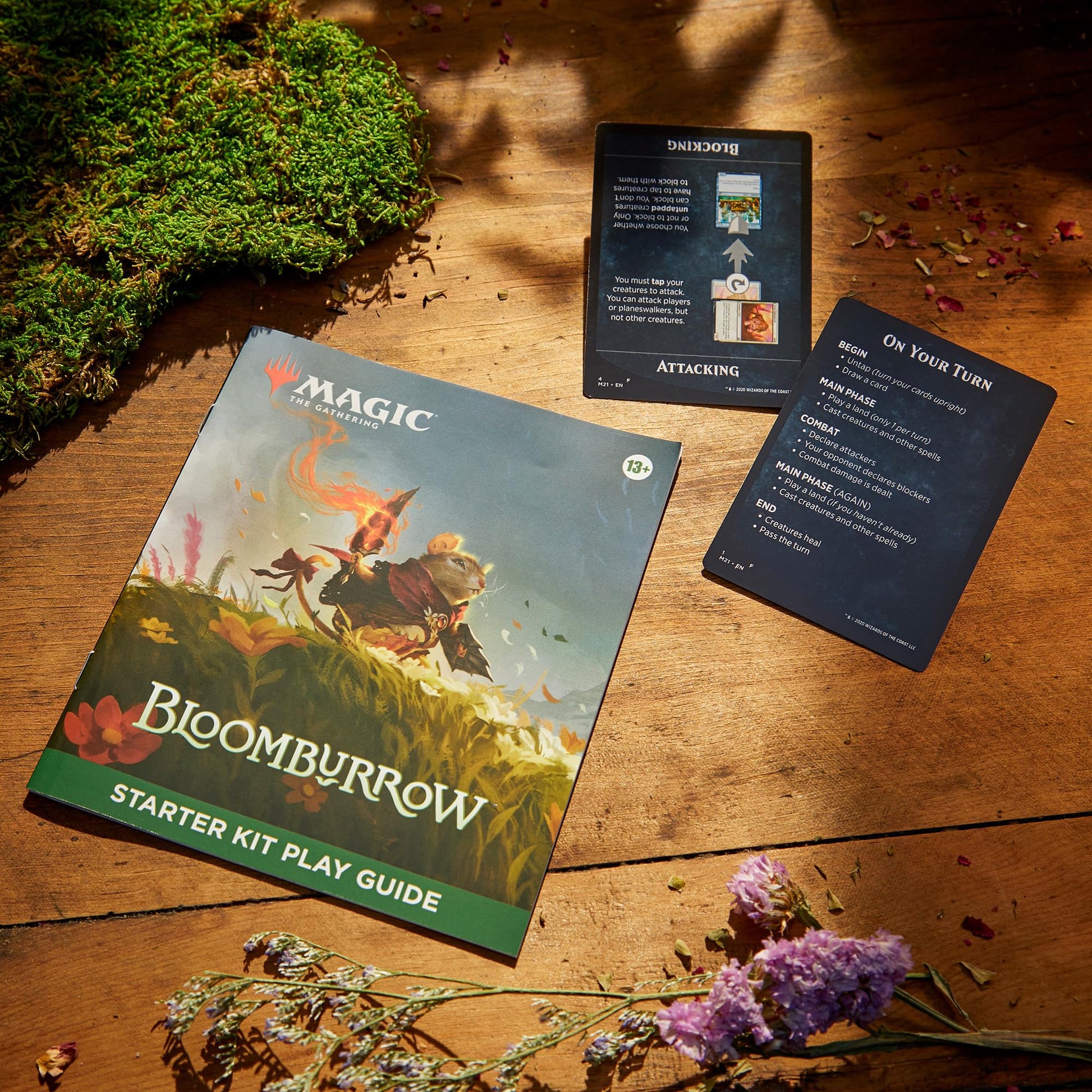 Magic: The Gathering - Bloomburrow Starter Kit | Learn to Play Magic with 2 Bloomburrow-Themed Decks | 2 Player Collectible Card Game for Ages 13+ - 2
