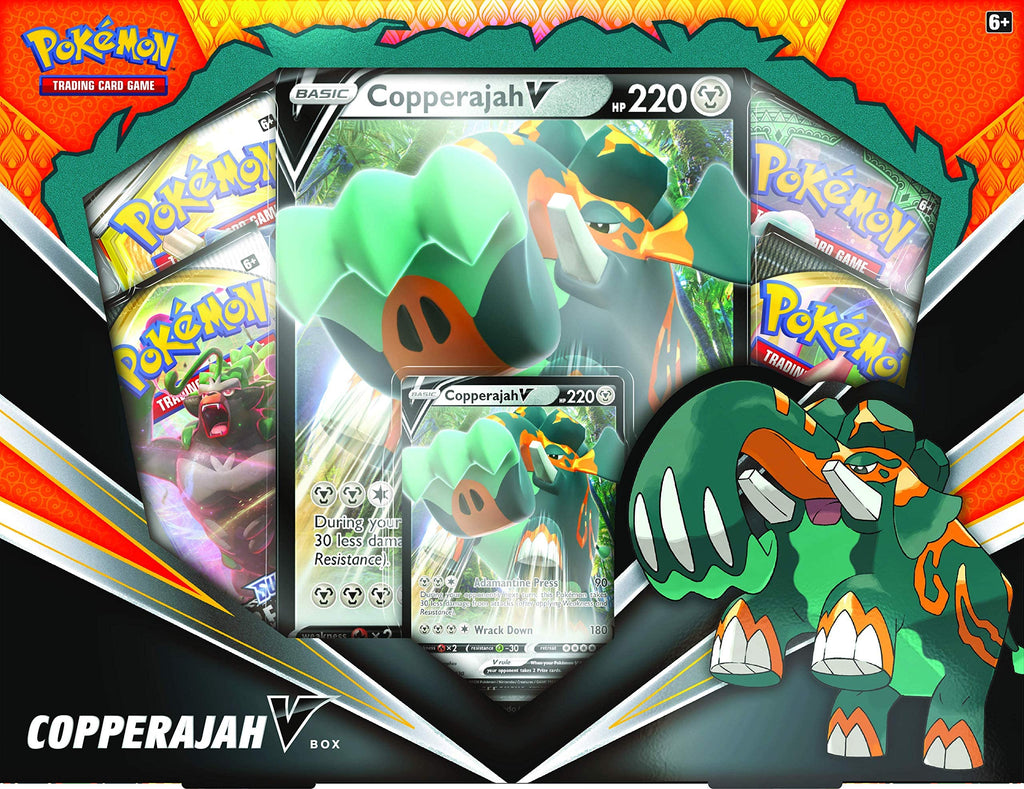 Pokemon TCG: Copperajah V Box, Multicolor - 3