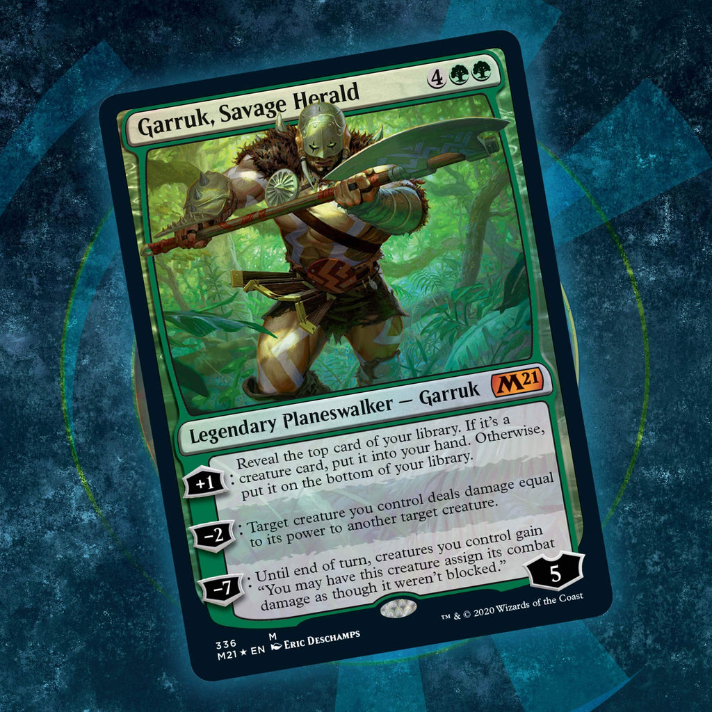 Magic: The Gathering Garruk, Savage Herald Planeswalker Deck | Core Set 2021 (M21) | 60 Card Starter Deck - 6