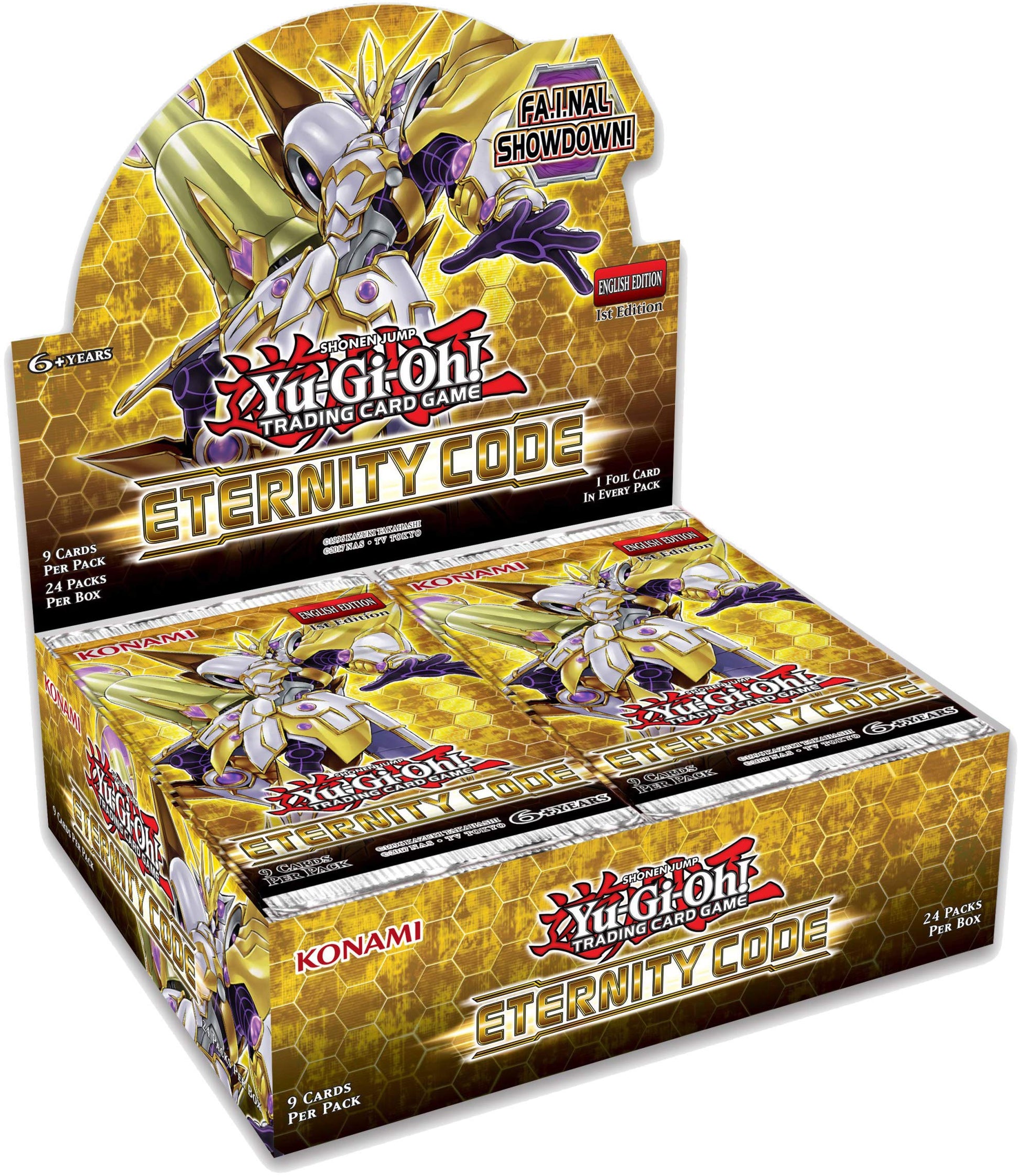 Yu-Gi-Oh! Eternity Code Booster Pack Display Box (24) KON84825