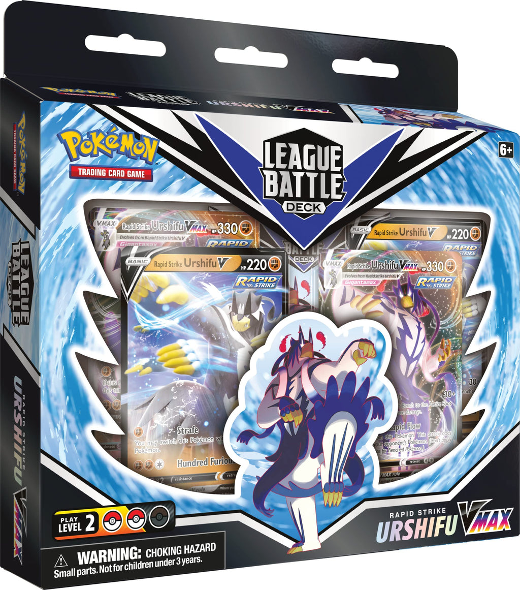 Pokemon TCG: Single Strike or Rapid Strike Urshifu VMAX League Battle Deck - 2