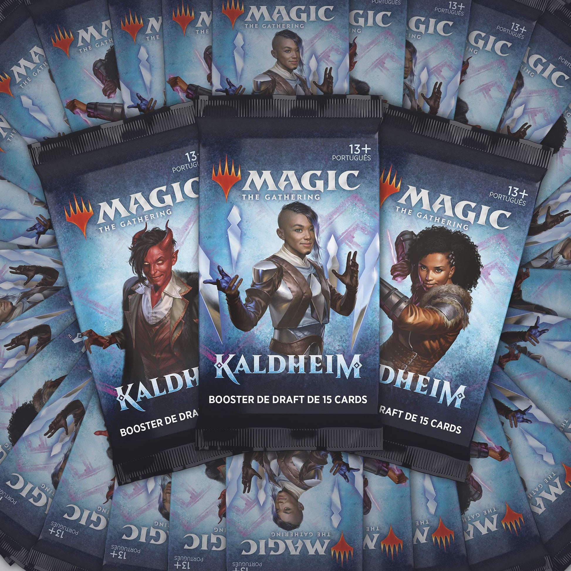 Magic The Gathering MTG-KHM-BD-EN Kaldheim Draft Booster Pack, Multi - 3