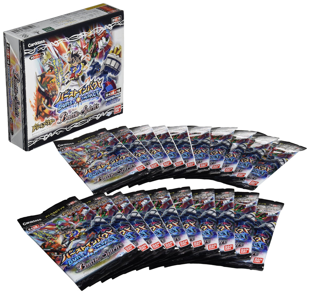 BANDAI Battle Spirits Dream Booster [Burst Impact Booster Pack [BSC15] (Box) (Japan Import)