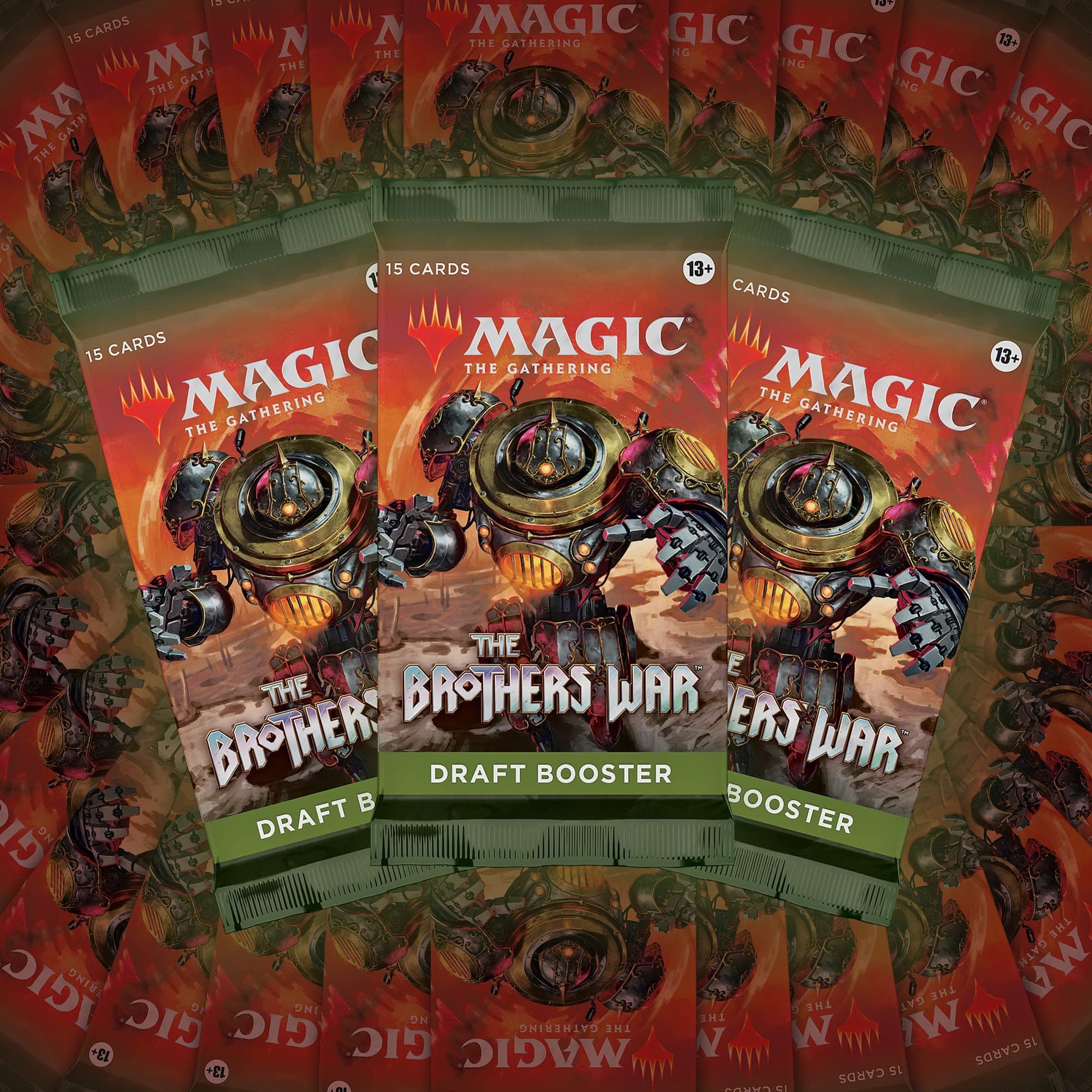 Magic: The Gathering The Brothers’ War Draft Booster Box | 36 Packs (540 Magic Cards) - 6