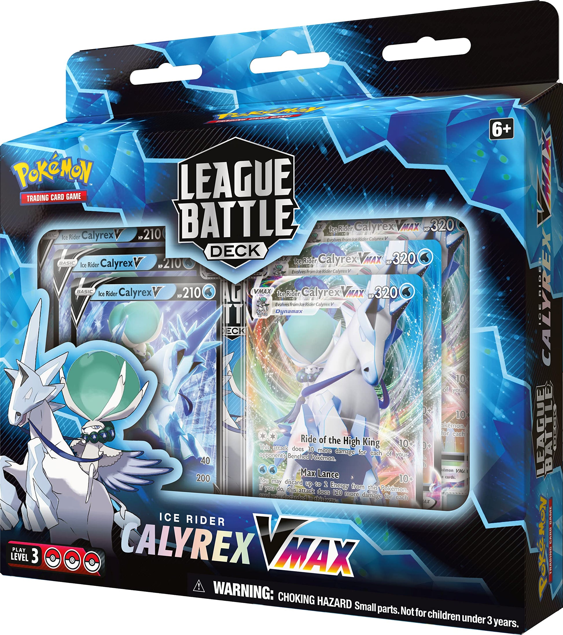 Pokemon Cards: Ice Rider Calyrex VMAX League Battle Deck - 9