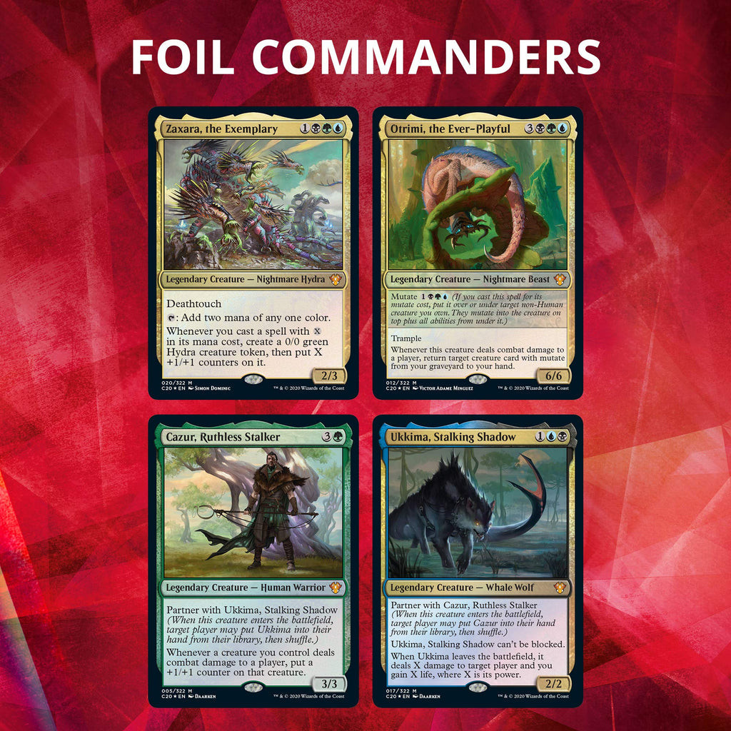 Magic: The Gathering Enhanced Evolution Ikoria Commander Deck | 100 Card Deck | 4 Foil Legendary Creatures - 6