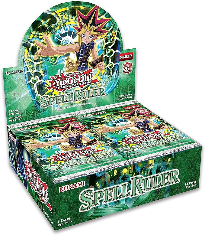 YuGiOh! - Legendary Collection 25th Anniversary Spell Ruler Booster Box/Booster Bundle - Trading Card Games