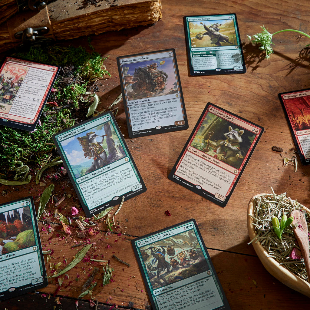 Magic: The Gathering Bloomburrow Commander Deck - Animated Army (100-Card Deck, 2-Card Collector Booster Sample Pack + Accessories) - 3