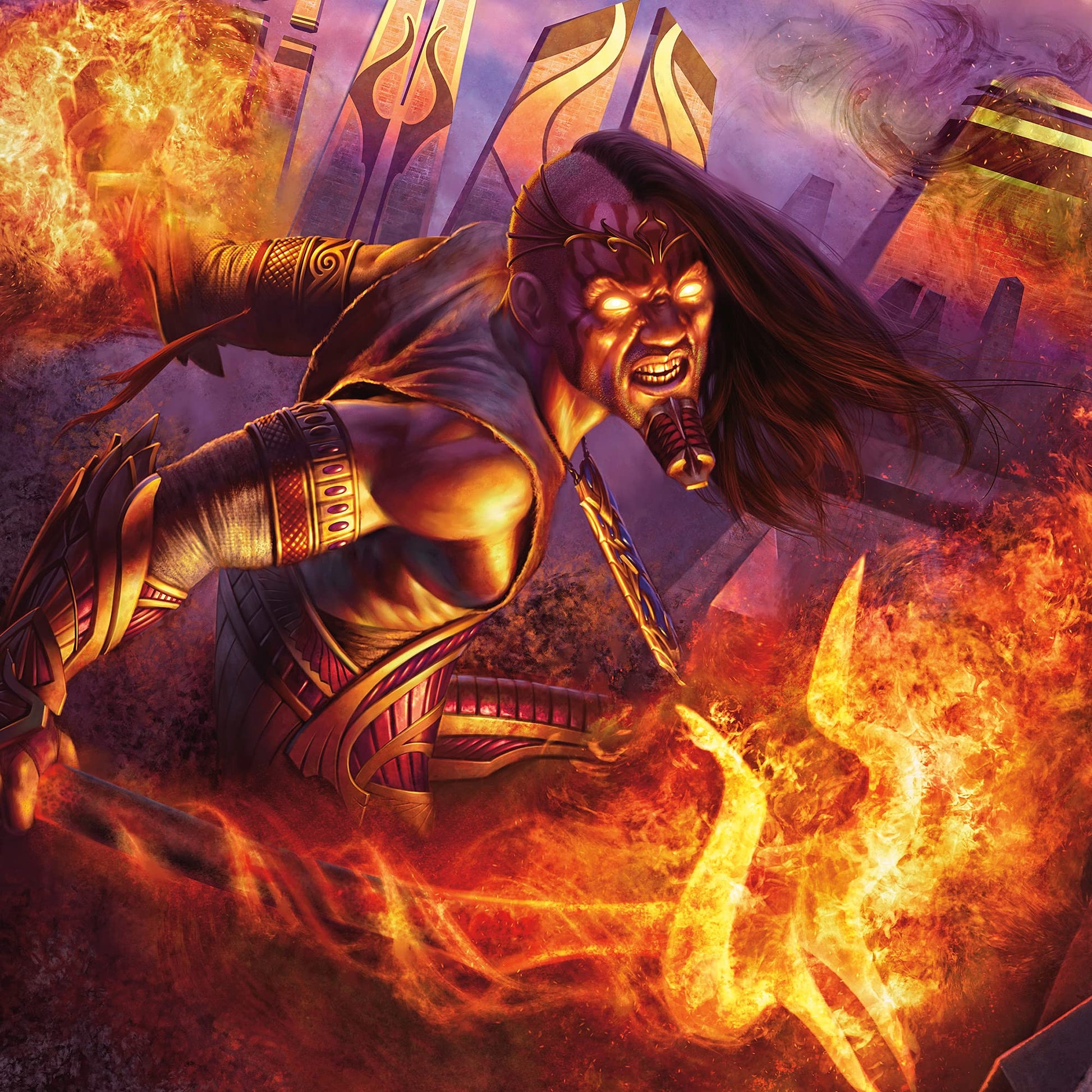 Magic The Gathering Pioneer Challenger Deck 2021 – Mono Red Burn (Red) for ages 13+ years - 2