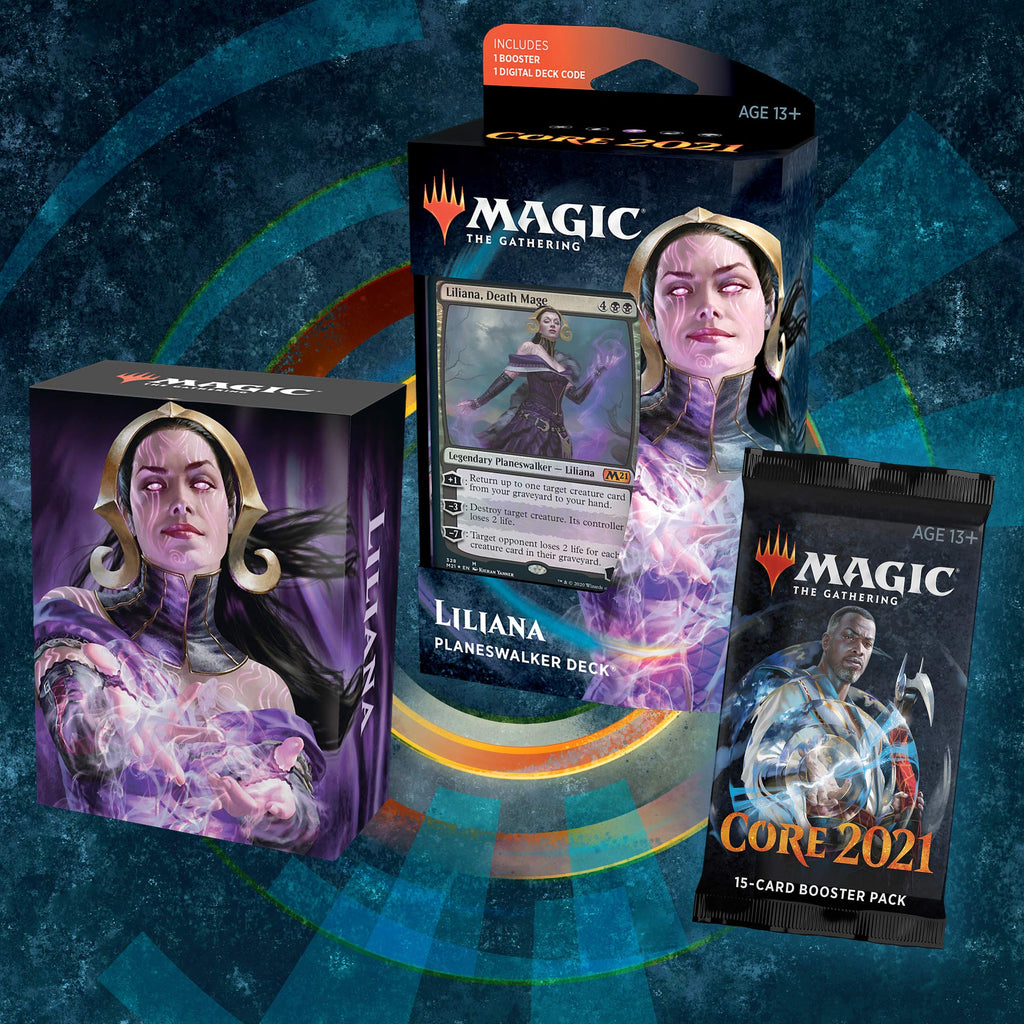 Magic: The Gathering Liliana Death Mage Planeswalker Deck | Core Set 2021 (M21) | 60 Card Starter Deck - 7