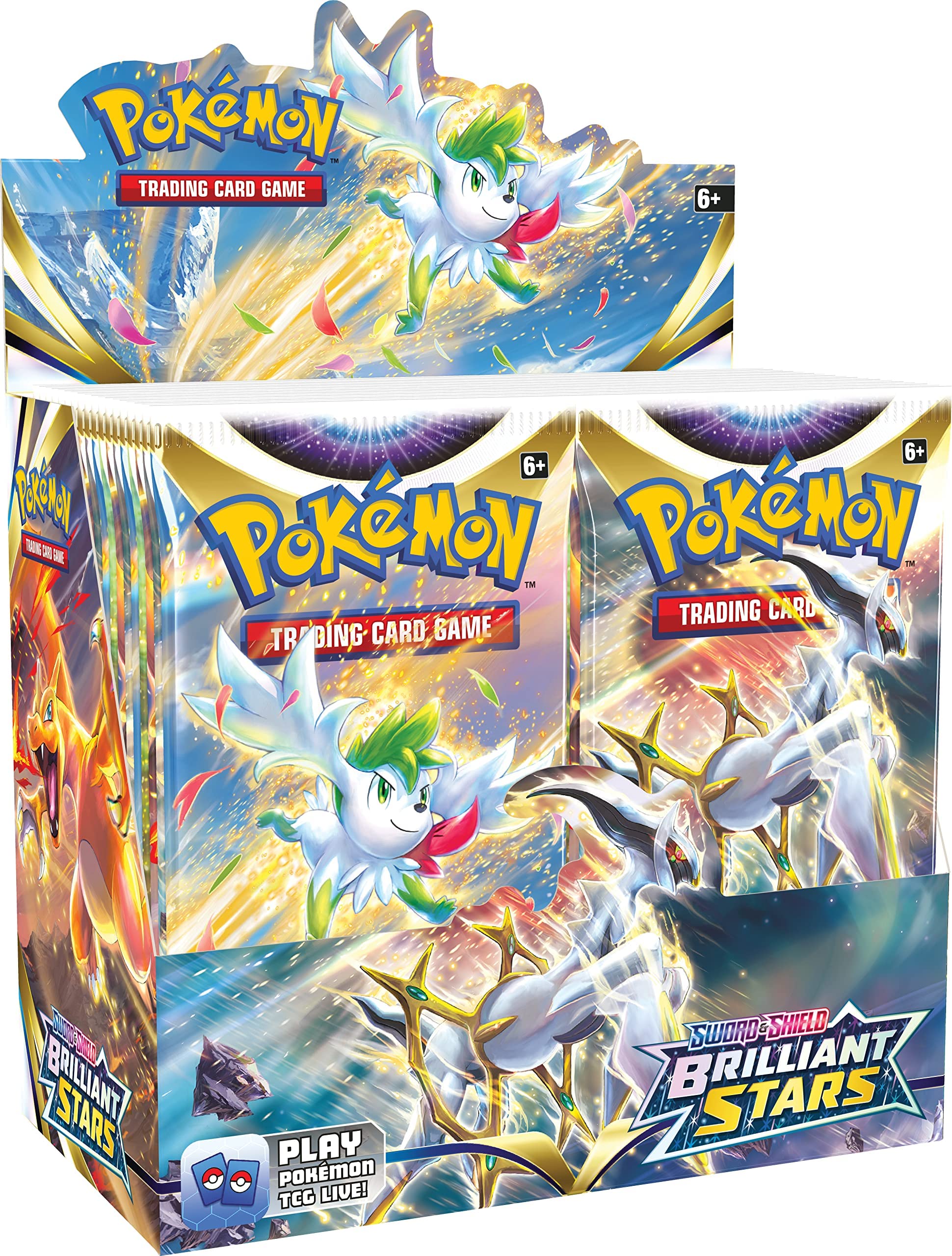 Pokemon TCG: Sword & Shield Brilliant Stars 36 Count Booster Box - 4
