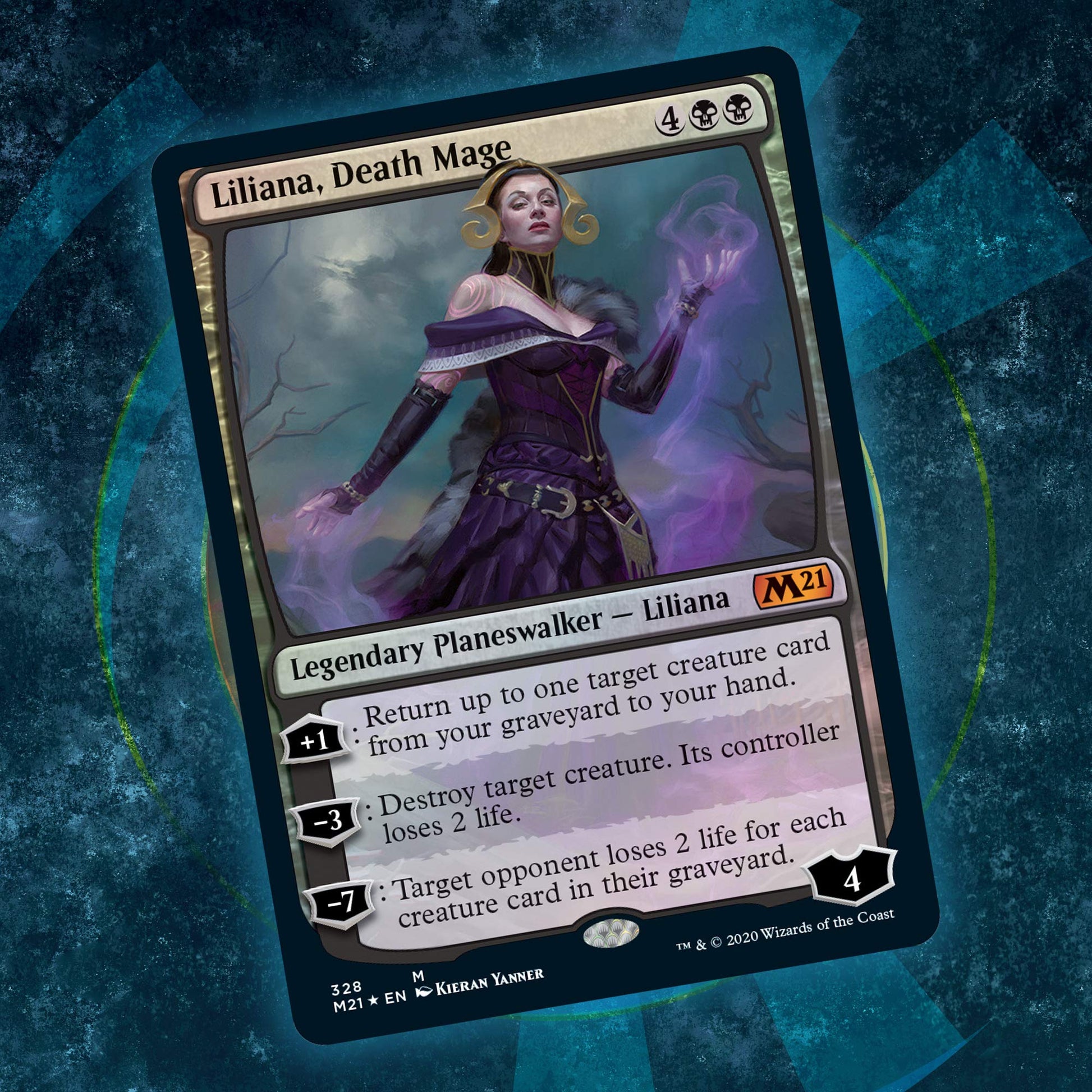Magic: The Gathering Liliana Death Mage Planeswalker Deck | Core Set 2021 (M21) | 60 Card Starter Deck - 6