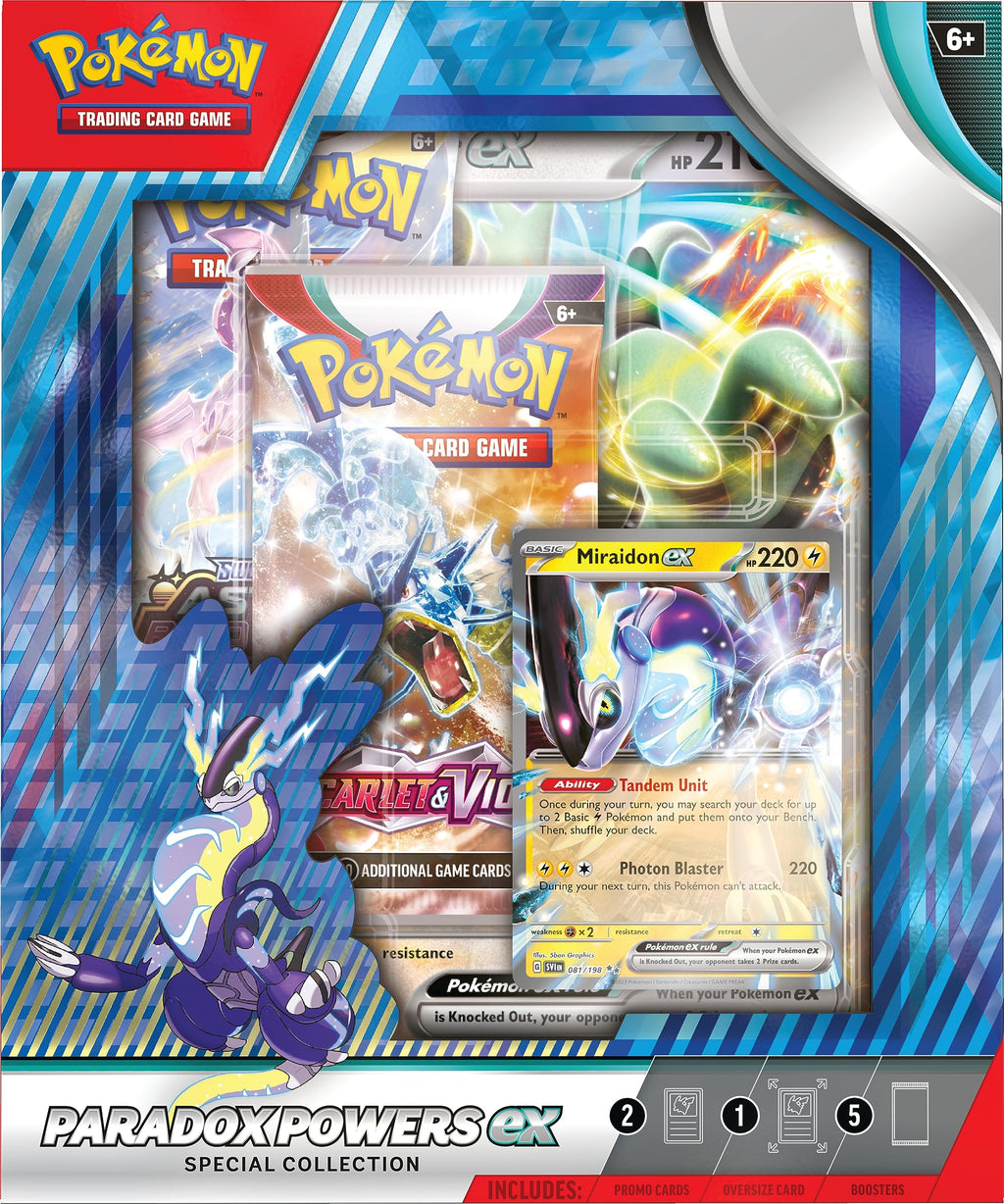 Pokémon TCG: Paradox Powers ex Special Collection -2023 Amazon Exclusive - 4