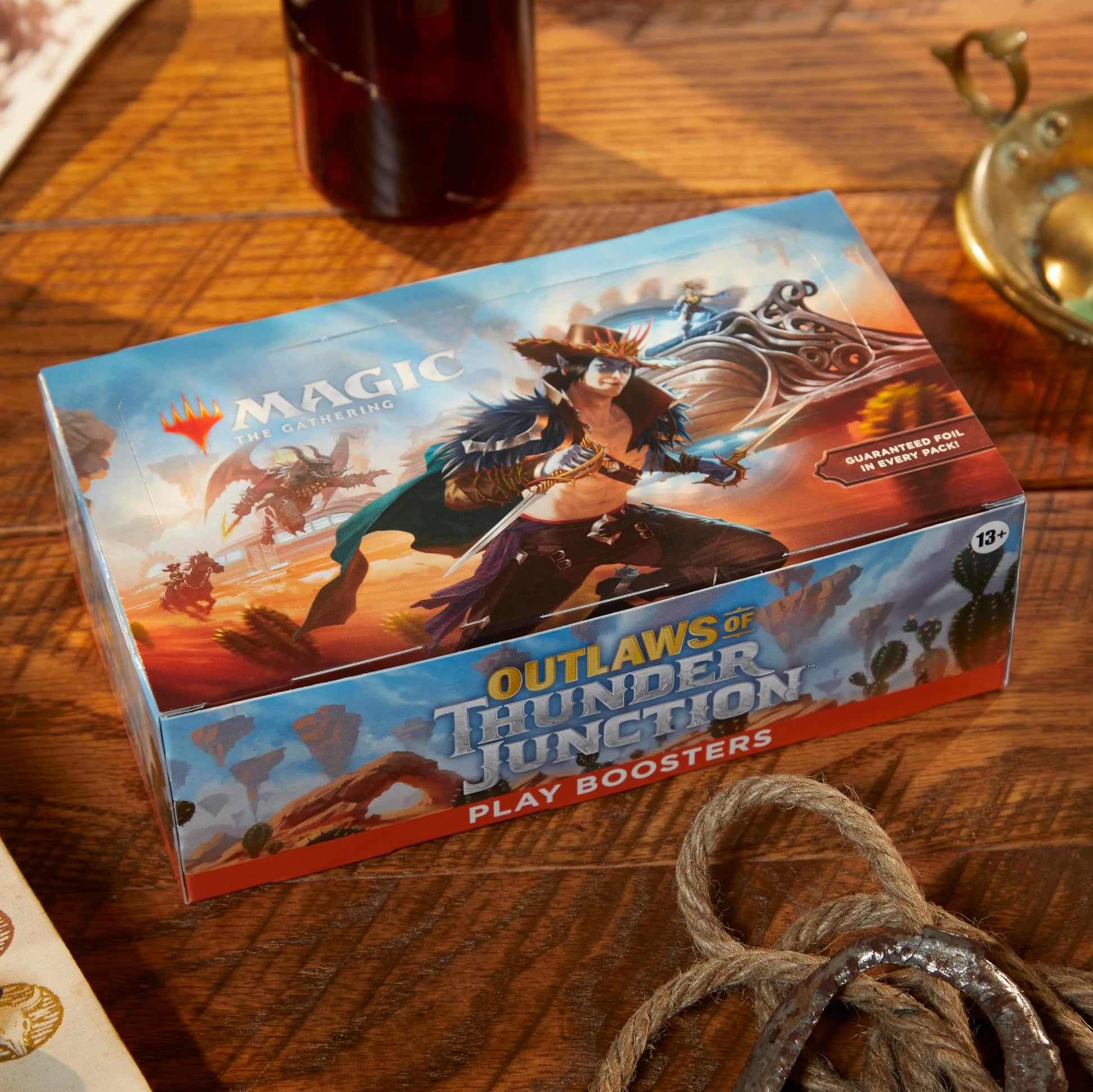 Magic: The Gathering Outlaws of Thunder Junction Play Booster Box - 36 Packs (504 Magic Cards) - 2