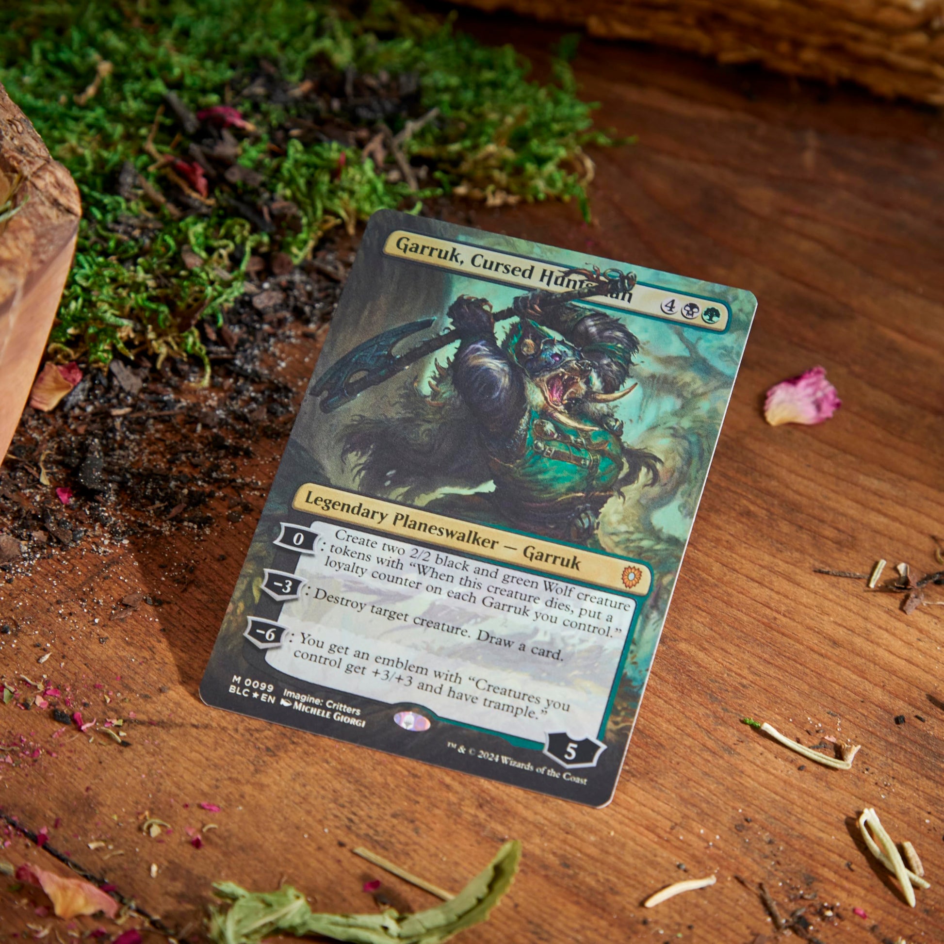 Magic: The Gathering Bloomburrow Commander Deck - Squirreled Away (100-Card Deck, 2-Card Collector Booster Sample Pack + Accessories) - 4