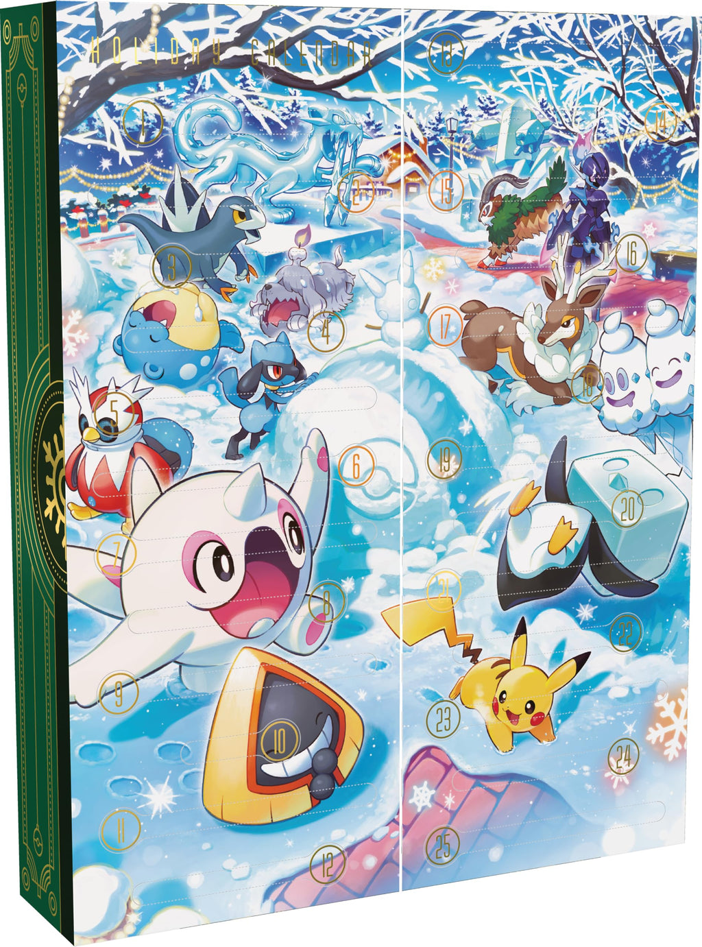 Pokémon TCG: Holiday Calendar (8 Foil Promo Cards, 5 Booster Packs & More) - 2