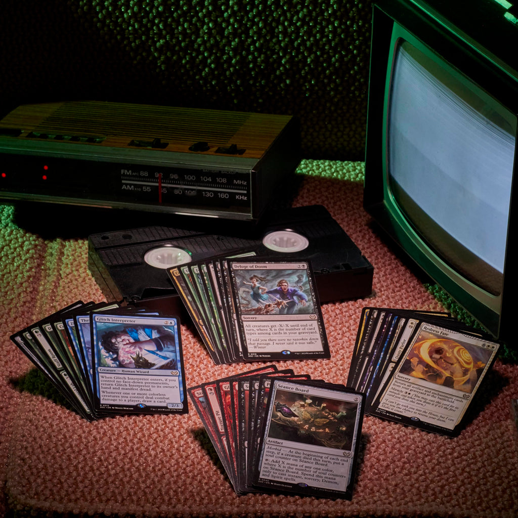 Magic: The Gathering Duskmourn: House of Horror Commander Deck Bundle - Includes All 4 Decks - 4