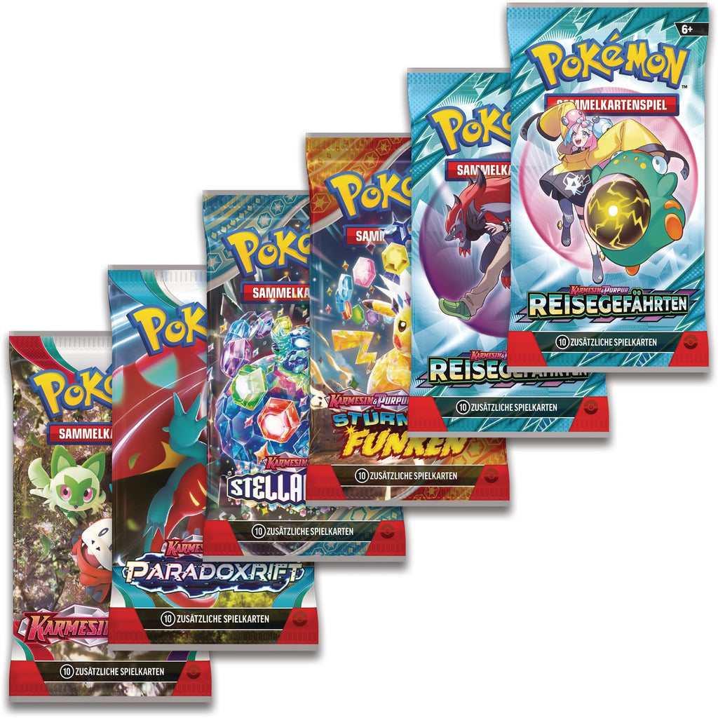 Pokémon - Trading Card Game: Premium Collection Enigmaras Wampitz-ex (1 Holographic Full Screen Promo Card, 6 Booster Packs & Plastic Stand) - 5
