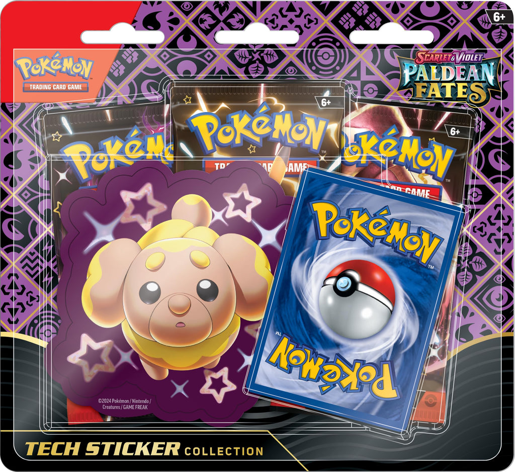 Pokemon: Scarlet & Violet: Paldean Fates Tech Sticker Collection (Random) - 2