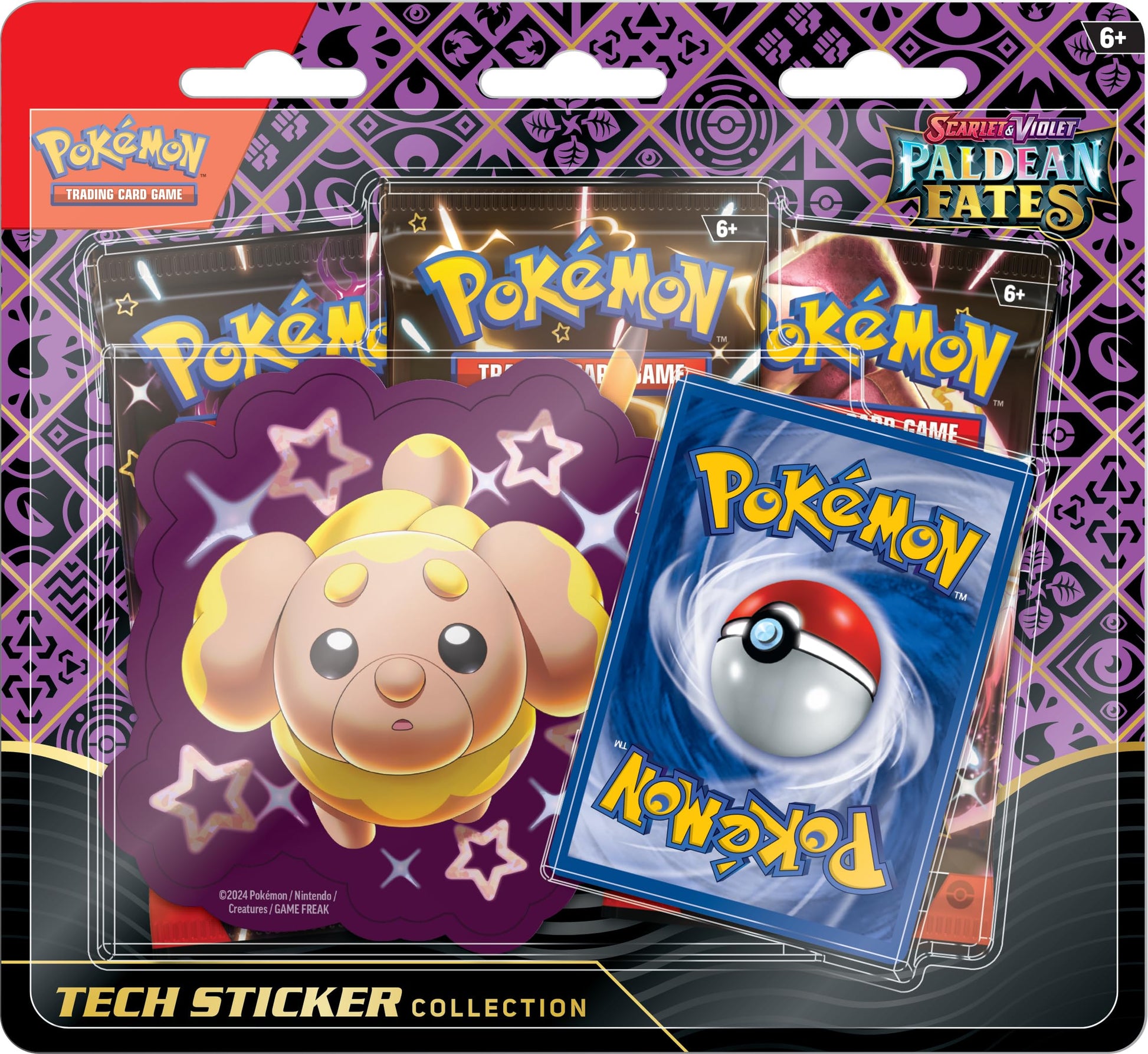 Pokemon: Scarlet & Violet: Paldean Fates Tech Sticker Collection (Random) - 2