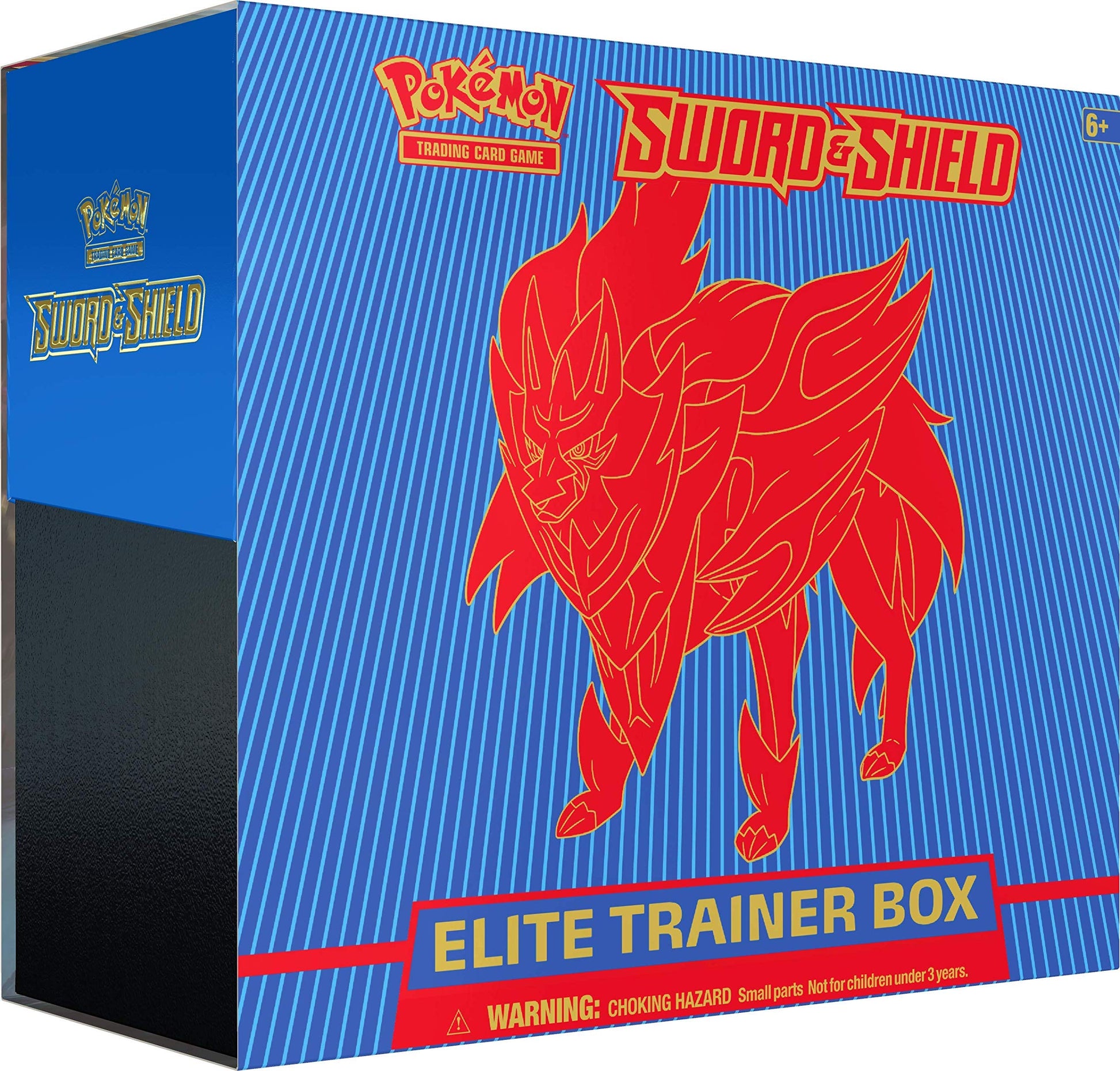 Pokemon TCG: Sword & Shield Elite Trainer Box - Zamazenta - 8 Packs - 2