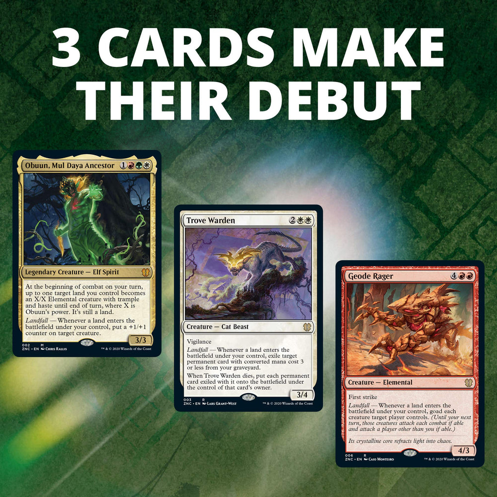 Magic: The Gathering Zendikar Rising Commander Deck – Land's Wrath | 100 Card Ready-to-Play Deck | 1 Foil Commander | Red-Green-White - 2