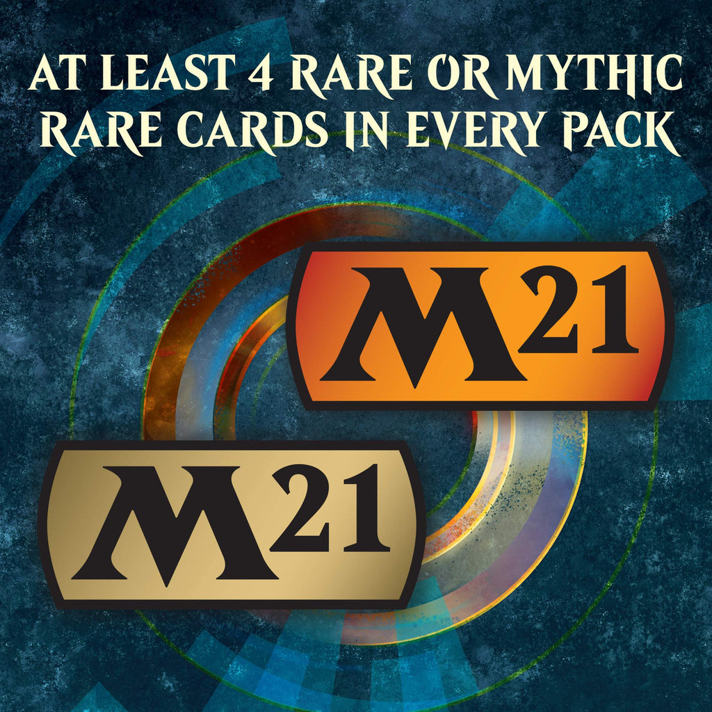 Magic: The Gathering Core Set 2021 (M21) Collector Booster Box | 12 Packs | Min. 4 Rares Per Pack | Latest Set, Model Number: C75100000 - 6