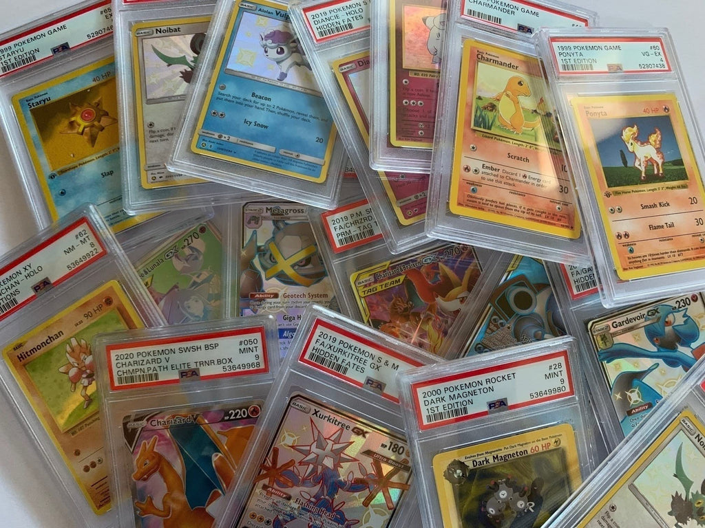 One Random PSA Graded and Authenticated Encased Pokemon Card (Perfect for Display) - 2