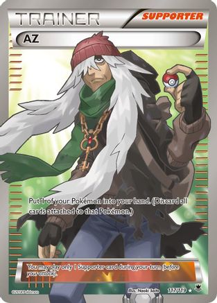 AZ (Full Art) 117/119 - Phantom Forces Holofoil - Single Cards