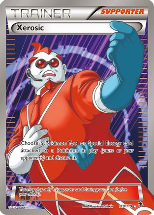 Xerosic 119/119 - Phantom Forces Holofoil - Single Cards