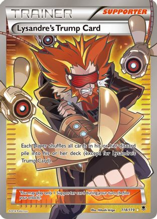 Lysandre's Trump Card 118/119 - Phantom Forces Holofoil - Single Cards