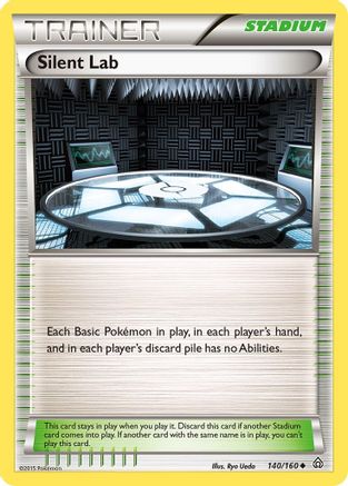 Silent Lab 140/160 - Primal Clash Reverse Holofoil - Single Cards