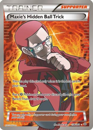 Maxie's Hidden Ball Trick 158/160 - Primal Clash Holofoil - Single Cards
