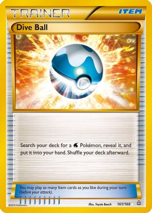 Dive Ball 161/160 - Primal Clash Holofoil - Single Cards