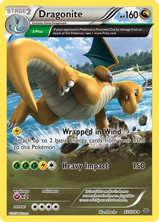 Dragonite 52/108 - Roaring Skies Holofoil - Single Cards