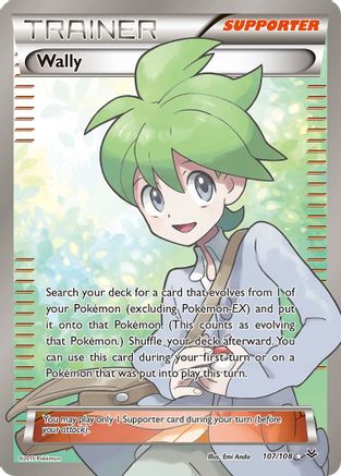 Wally 107/108 - Roaring Skies Holofoil - Single Cards