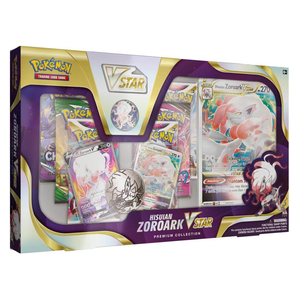 Zoroark VSTAR Premium Collection POKEMON TCG - Trading Card Games