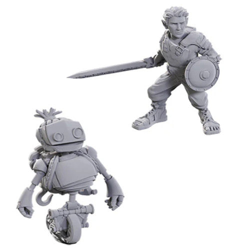 Critical Role Unpainted Miniatures: Orym; of the Air Ashari & Fresh Cut Grass - Miniatures