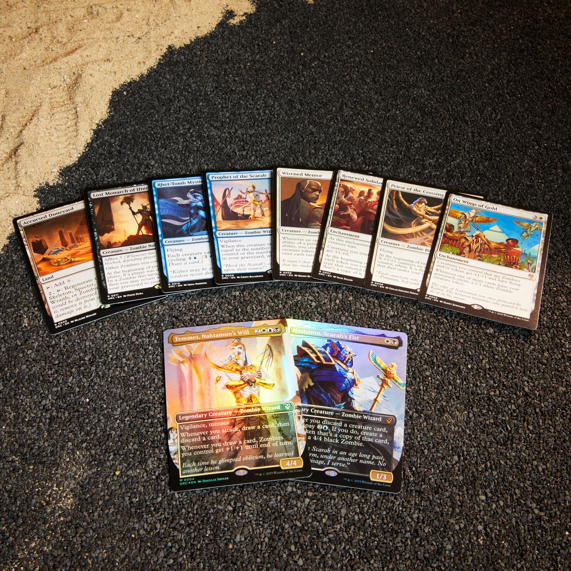 Magic The Gathering Aetherdrift Commander Deck - Eternal Might (100-Card Deck, 2-Card Collector Booster Sample Pack + Accessories) - 4