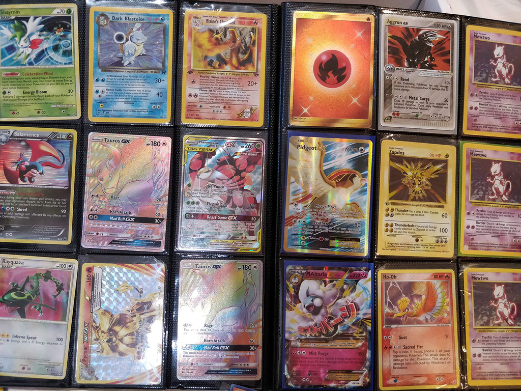 Pokemon 100+ Rainbow Rare Cards Binder Collection Includes 5 foils in Any Combination and at Least 1 of The Following Cards, EX and GX, FA, Secret Rare, Tag Team, Unified Minds - 6