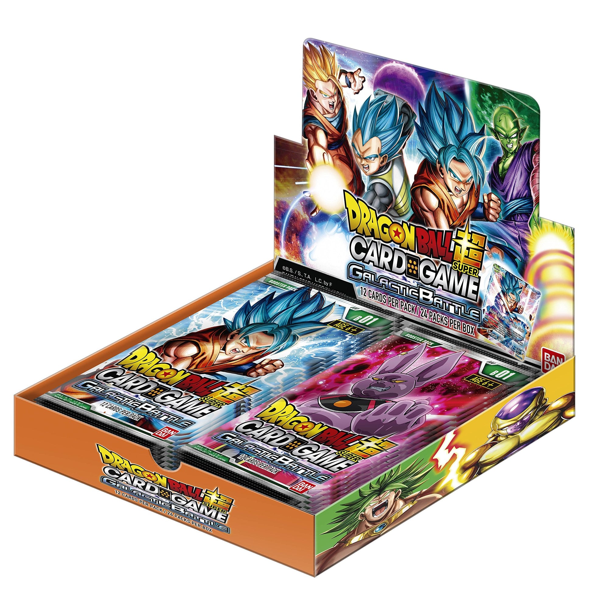Dragon Ball Super Trading Card Game Series 1 Galactic Battle Booster Box DBS-B01 [24 Packs] - 6