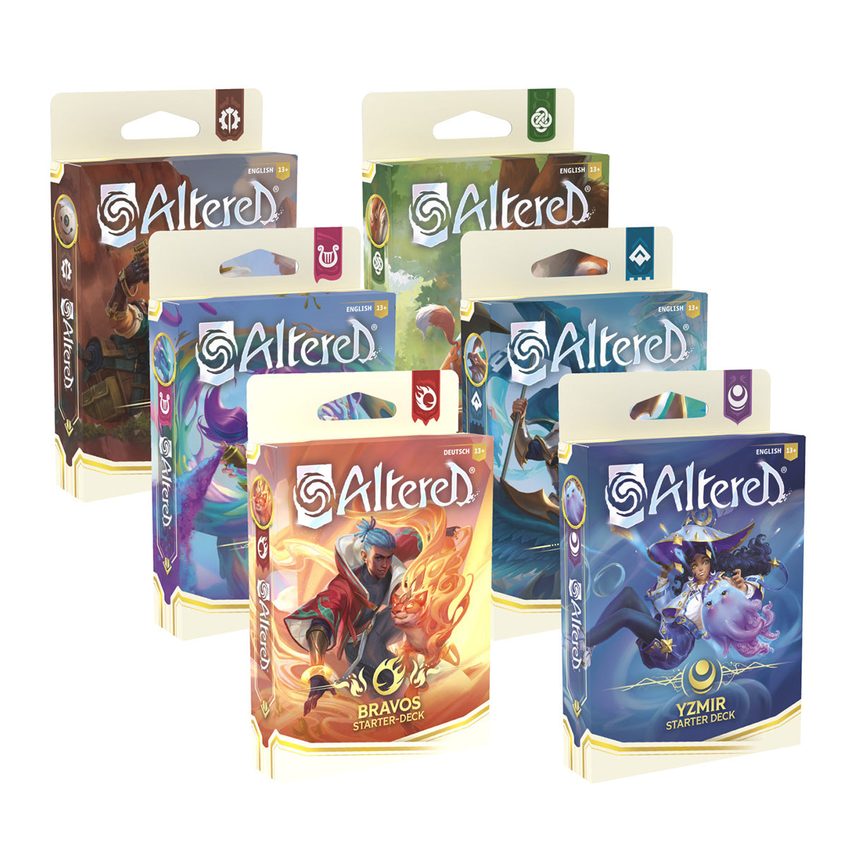 Altered TCG Beyond the Gates Starter Decks (Set of 6) - Trading Card Games