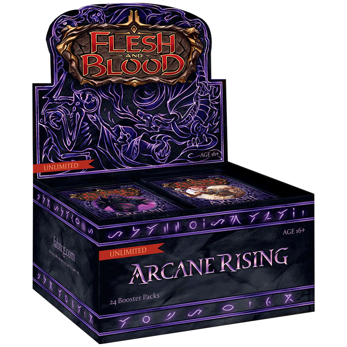 Arcane Rising UNLIMITED Booster Box Flesh And Blood - Trading Card Games