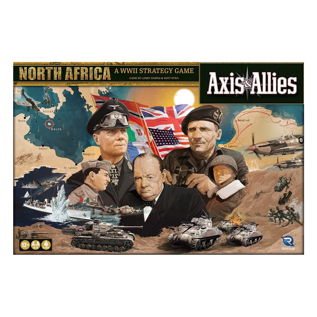 Axis & Allies - North Africa - Board Games - 2